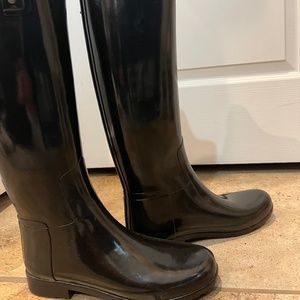 Women’s Original tall gloss Hunter rain boots
